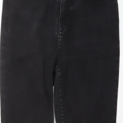 BDG Womens Black Cotton Skinny Jeans Size 27 in L28 in Regular Button