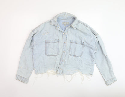 Womens UK Size 10 New Look Blue Jacket