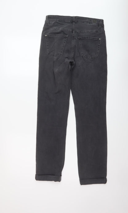 Womens UK Size 26 in Dream Jeans Regular Fit Straight Grey Jeans