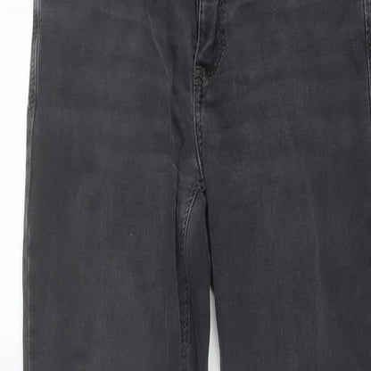 Womens UK Size 26 in Dream Jeans Regular Fit Straight Grey Jeans