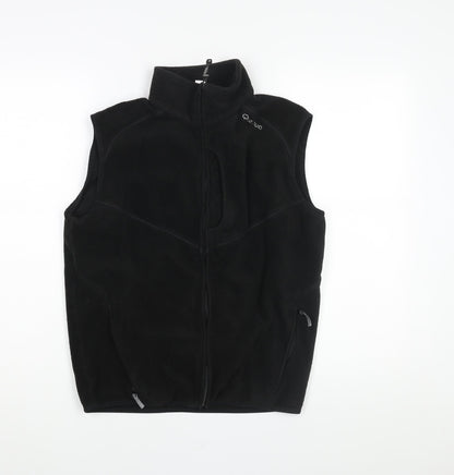 Womens UK Size M Quechua Black Gilet