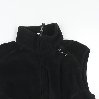 Womens UK Size M Quechua Black Gilet