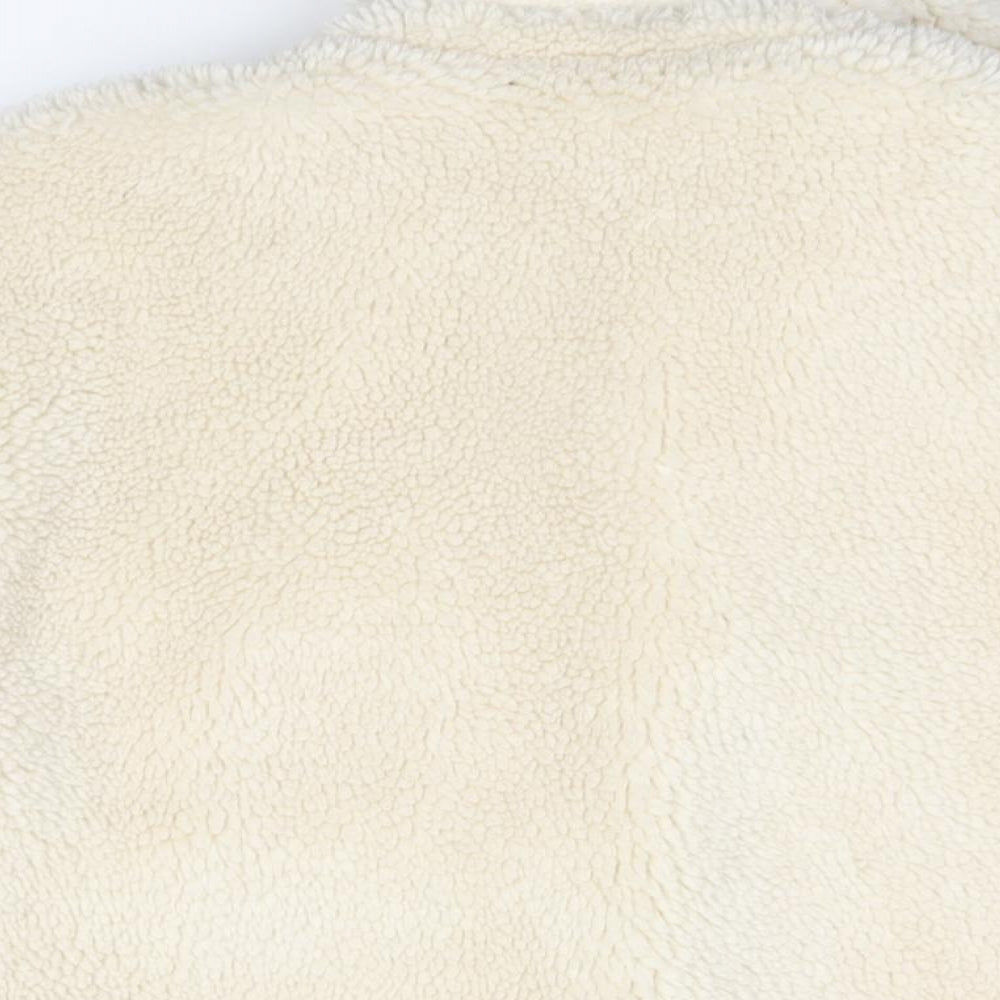 Womens UK Size 12 Topshop Ivory Pea Coat