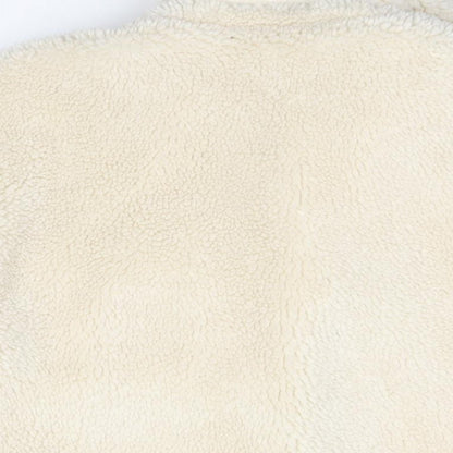 Womens UK Size 12 Topshop Ivory Pea Coat