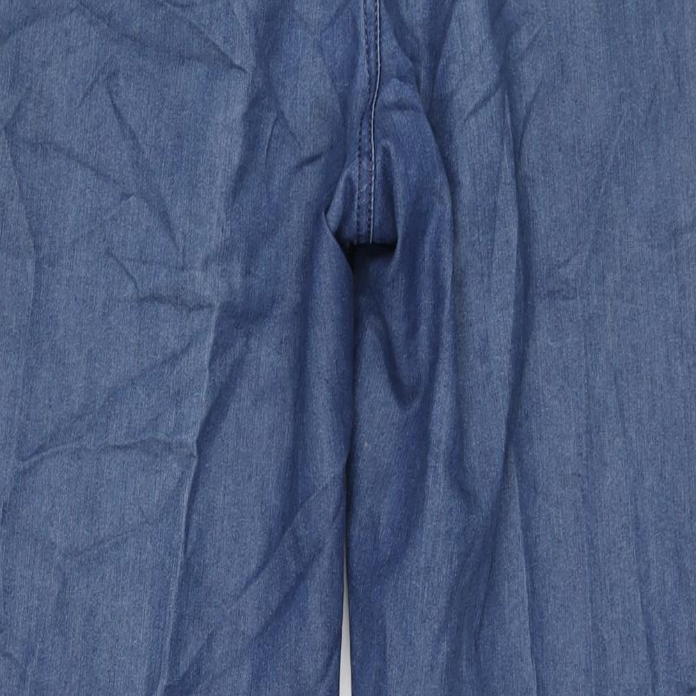 Mens UK Size 34 in RE&X Regular Fit Straight Blue Jeans