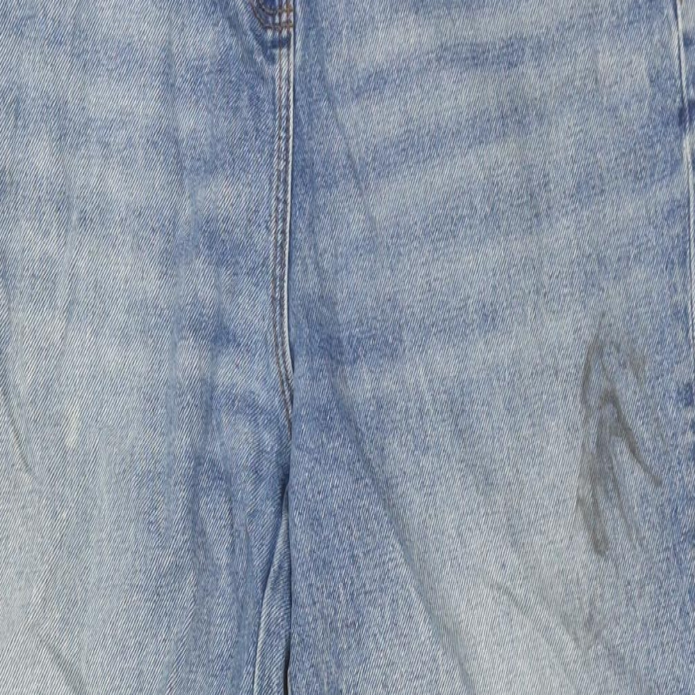 Mens UK Size 28 in COLLUSION Regular Fit Straight Blue Jeans