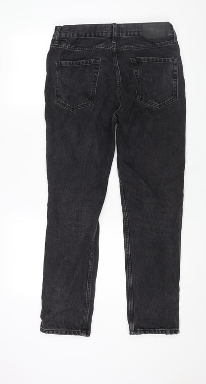 BDG Mens Black Cotton Tapered Jeans Size 30 in L32 in Regular Zip