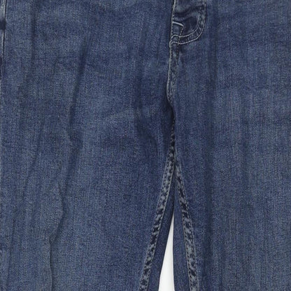Denim & Co. Mens Blue Cotton Skinny Jeans Size 34 in L34 in Regular Zip