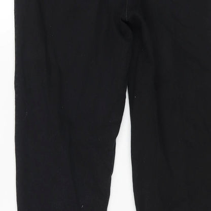 Denim & Co. Womens Black Cotton Jegging Jeans Size 10 L31 in Regular