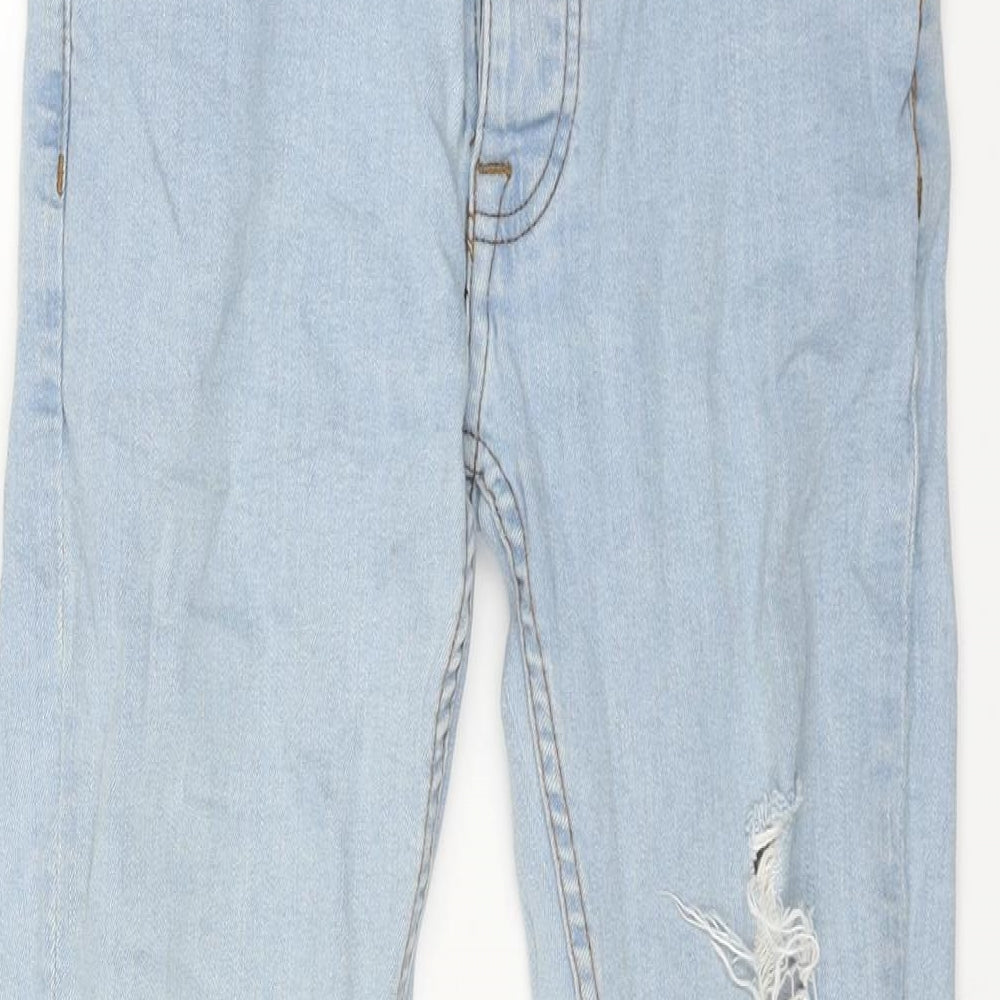 Denim & Co. Mens Blue Cotton Skinny Jeans Size 28 in L30 in Regular Button