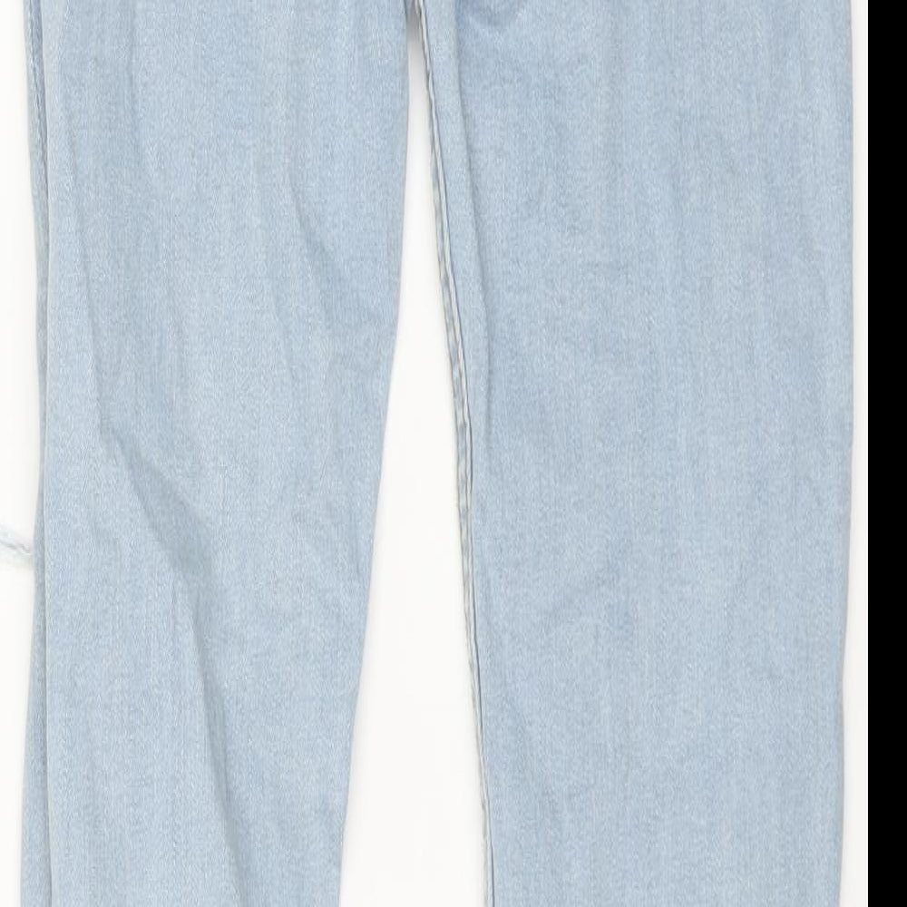 Denim & Co. Mens Blue Cotton Skinny Jeans Size 28 in L30 in Regular Button