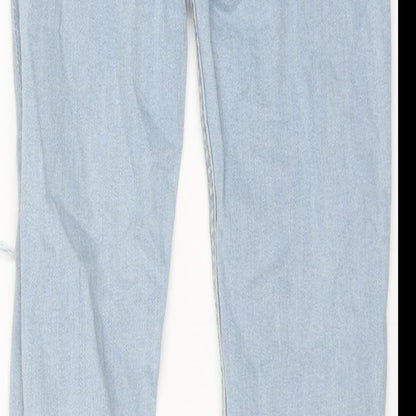 Denim & Co. Mens Blue Cotton Skinny Jeans Size 28 in L30 in Regular Button