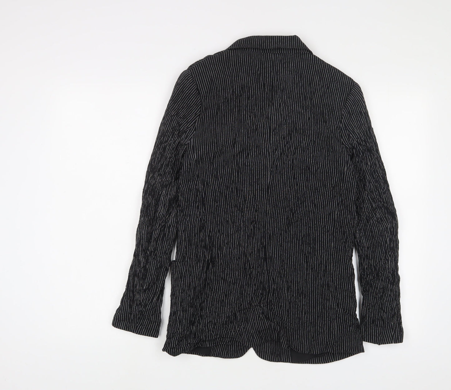 Womens UK Size 8 H&M Black Jacket