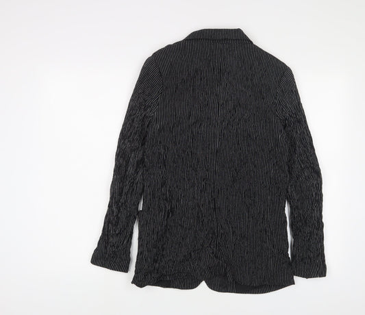 Womens UK Size 8 H&M Black Jacket