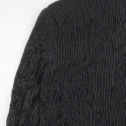 Womens UK Size 8 H&M Black Jacket