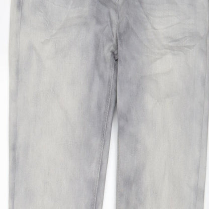 Womens UK Size 8 Marks and Spencer Regular Fit Skinny Grey Jeans