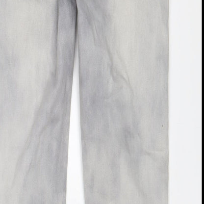 Womens UK Size 8 Marks and Spencer Regular Fit Skinny Grey Jeans