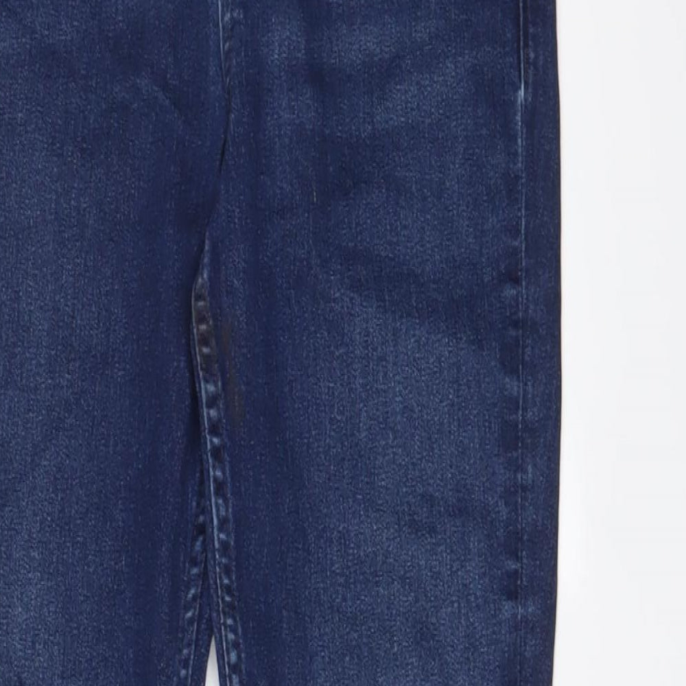 Womens UK Size 8 Marks and Spencer Regular Fit Skinny Blue Jeans