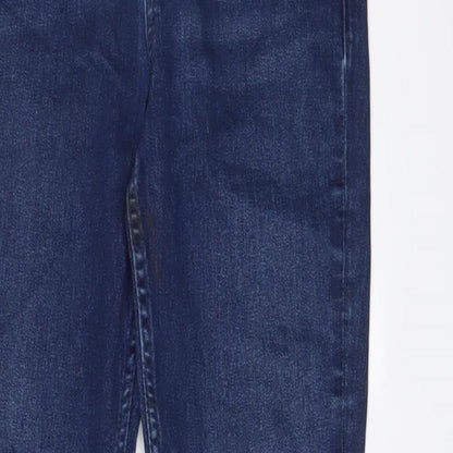 Womens UK Size 8 Marks and Spencer Regular Fit Skinny Blue Jeans