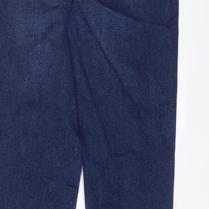 Womens UK Size 8 Marks and Spencer Regular Fit Skinny Blue Jeans