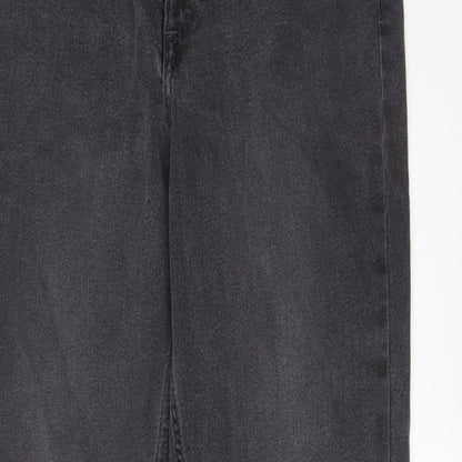 Womens UK Size 30 in H&M Regular Fit Skinny Grey Jeans