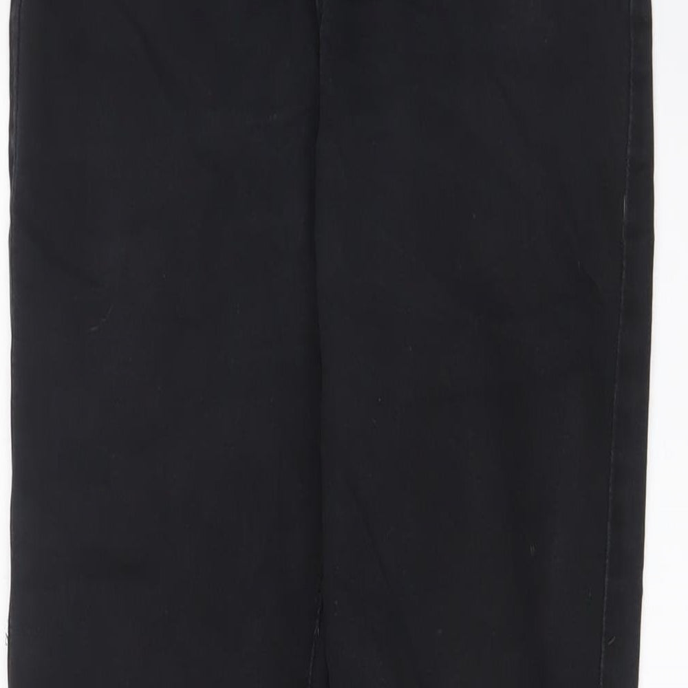 Denim & Co. Womens Black Cotton Skinny Jeans Size 12 L29 in Regular Zip
