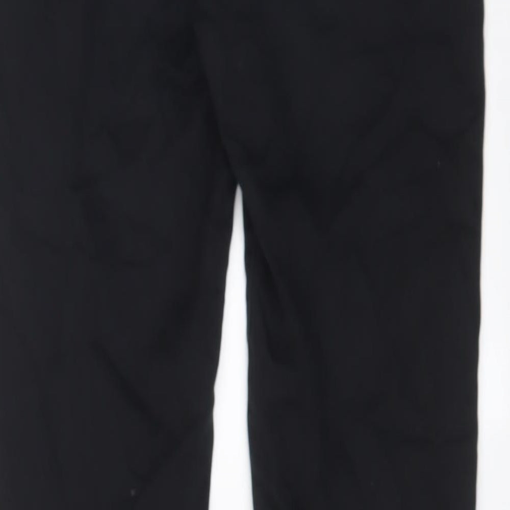 YESYES Womens Black Cotton Skinny Jeans Size 10 L29 in Regular Zip