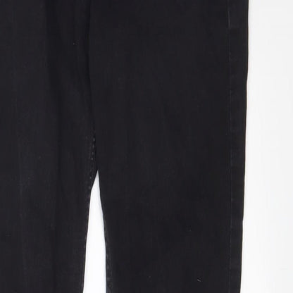 Womens UK Size 26 in H&M Regular Fit Skinny Black Jeans