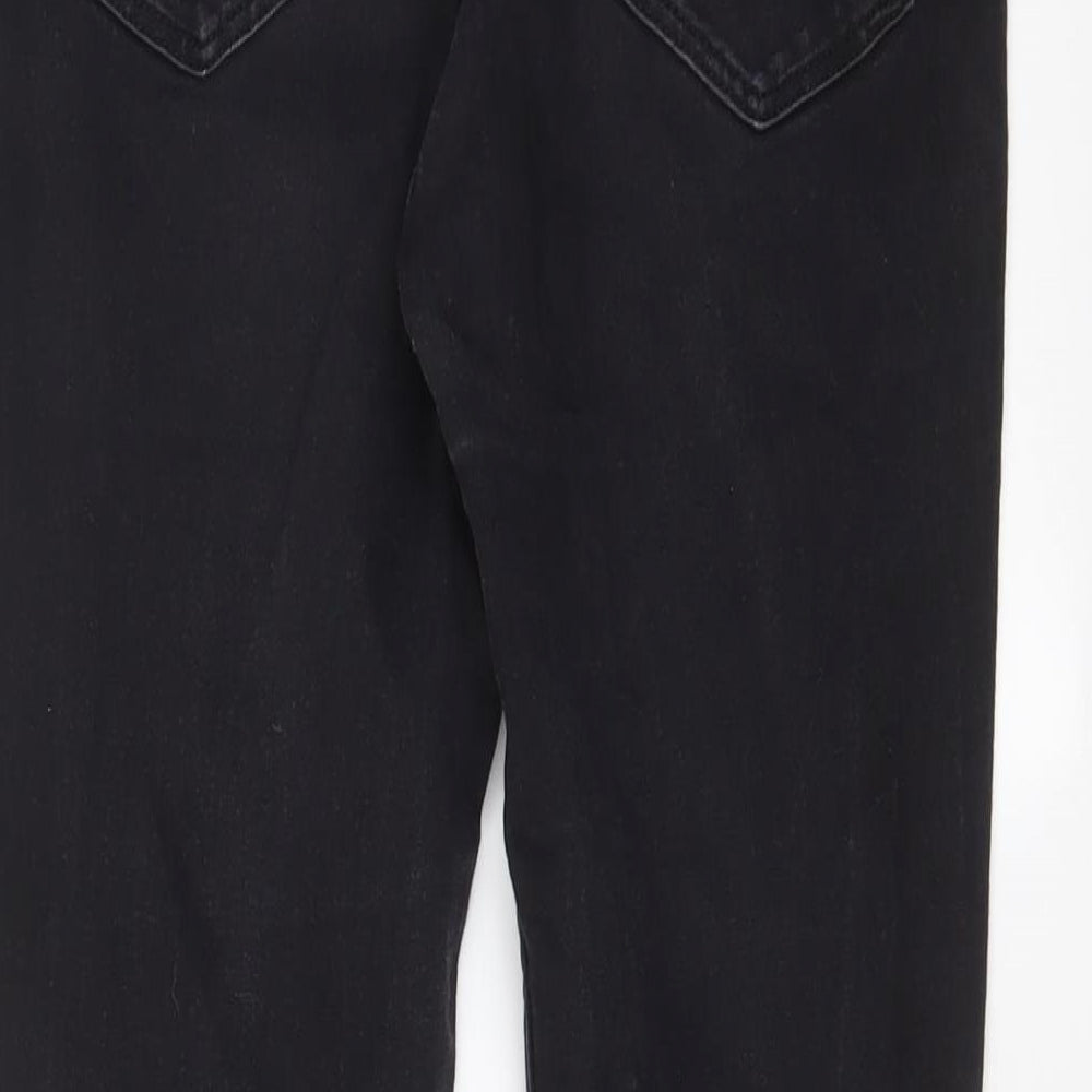 Womens UK Size 26 in H&M Regular Fit Skinny Black Jeans
