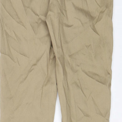 Womens UK Size 10 Marks and Spencer Regular Fit Jegging Beige Jeans