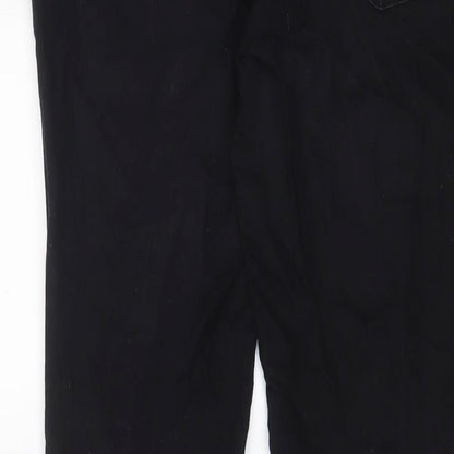 New Look Womens Black Cotton Skinny Jeans Size 12 L30 in Regular Zip