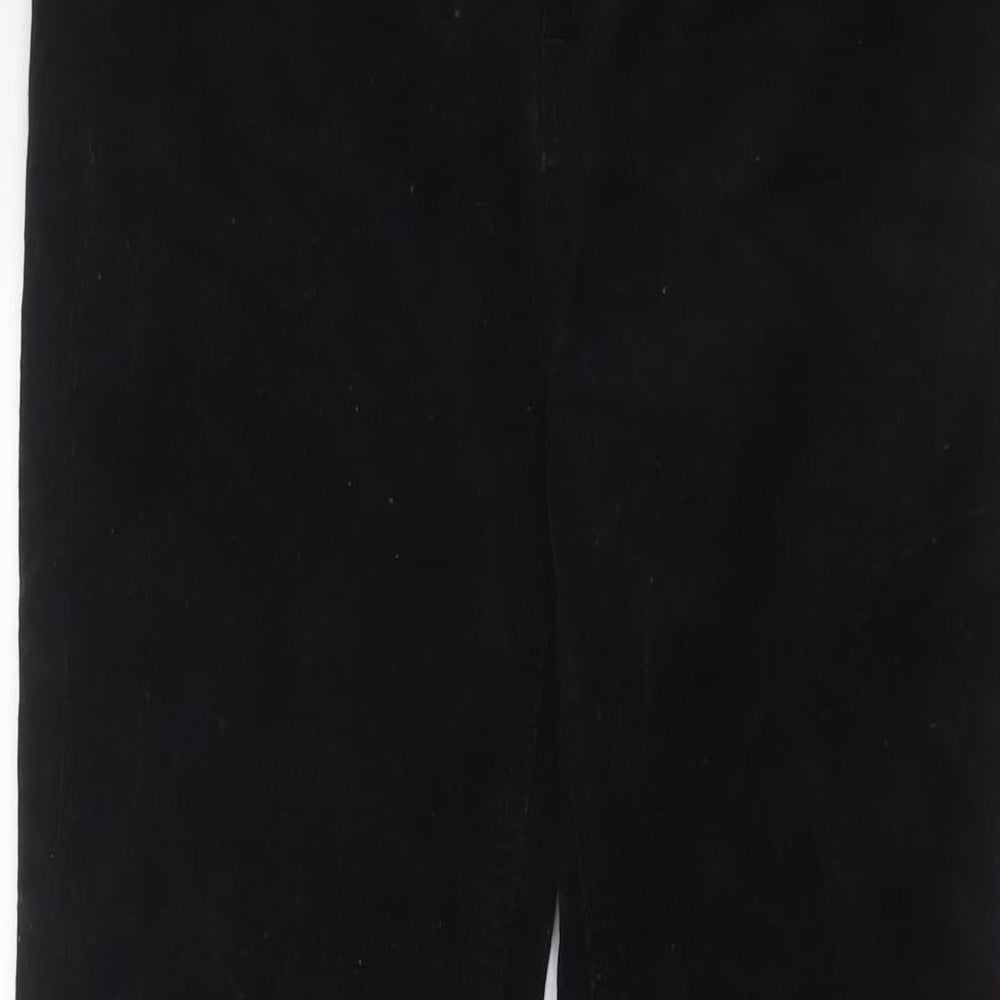 Womens UK Size 12 Marks and Spencer Regular Fit  Black Trousers