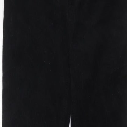 Womens UK Size 12 Marks and Spencer Regular Fit  Black Trousers