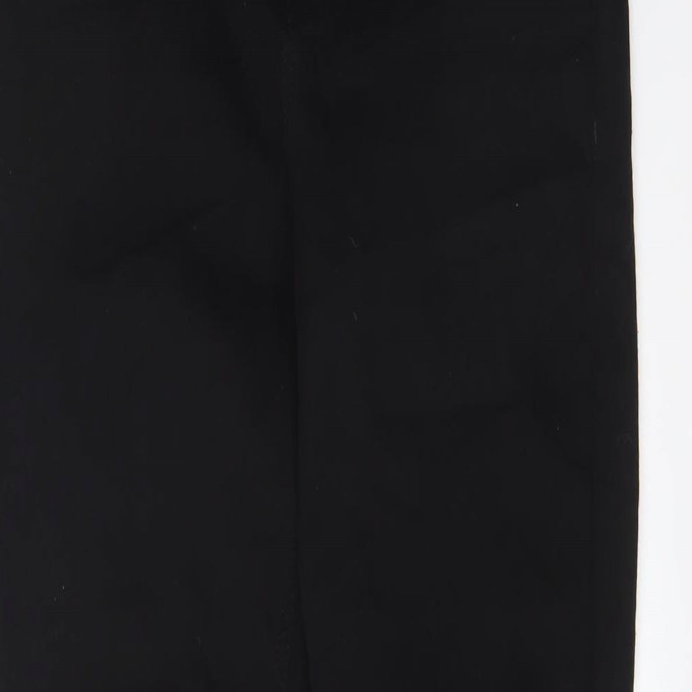Topshop Womens Black Cotton Skinny Jeans Size 30 in L32 in Regular Zip