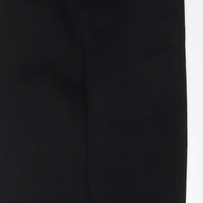 Topshop Womens Black Cotton Skinny Jeans Size 30 in L32 in Regular Zip