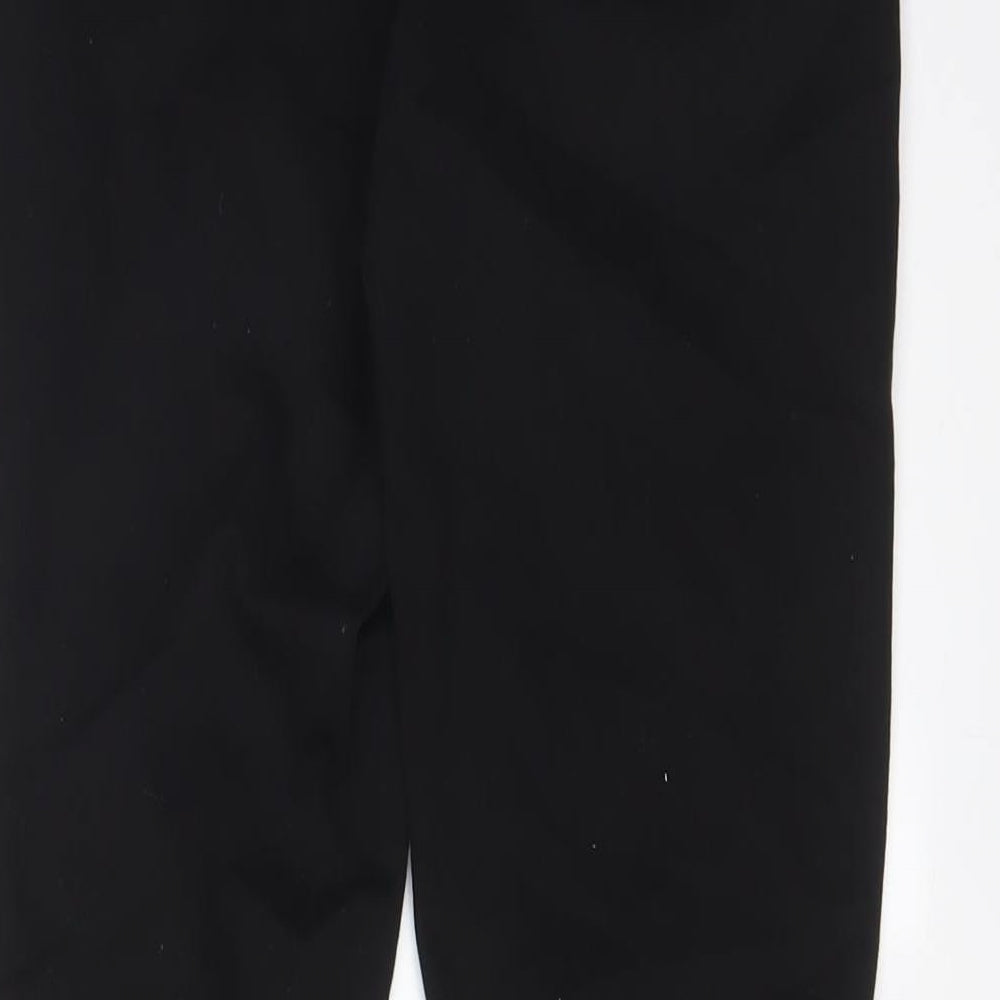 Topshop Womens Black Cotton Skinny Jeans Size 30 in L32 in Regular Zip