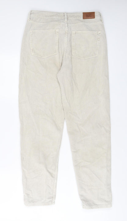 BDG Womens Beige Cotton Trousers Size 29 in L32 in Regular Zip