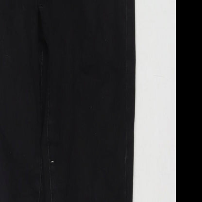 Denim & Co. Womens Black Cotton Skinny Jeans Size 12 L30 in Regular Zip