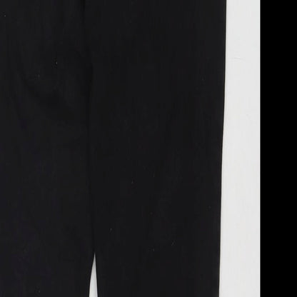 Denim & Co. Womens Black Cotton Skinny Jeans Size 12 L30 in Regular Zip