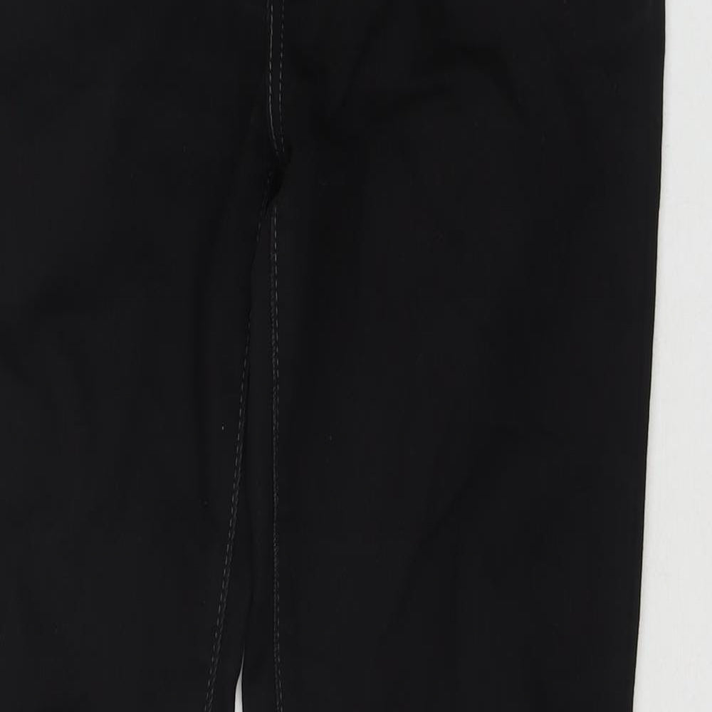 Levi's Womens Black Cotton Bootcut Jeans Size 28 in L30 in Regular Zip