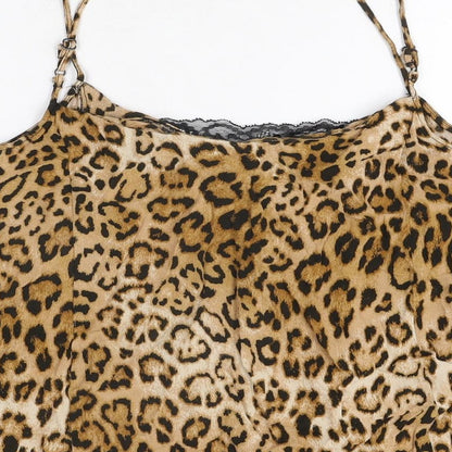 Womens UK Size M Zara Beige Camisole T-Shirt