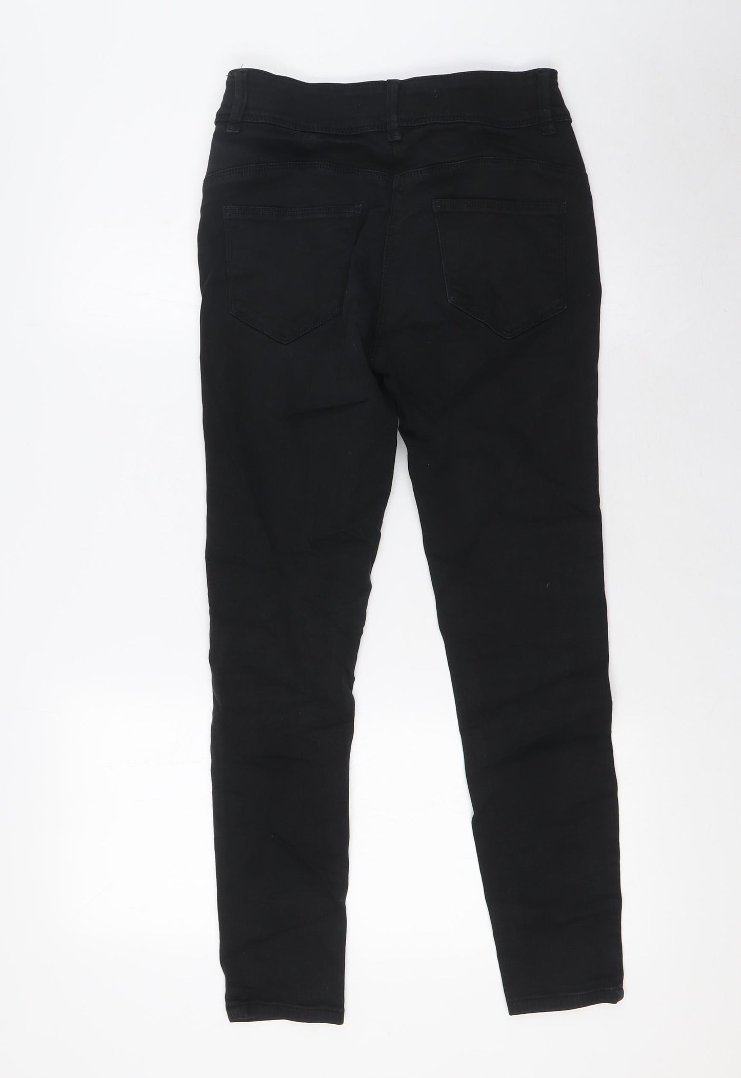Womens UK Size 8 Marks and Spencer Regular Fit Skinny Black Jeans
