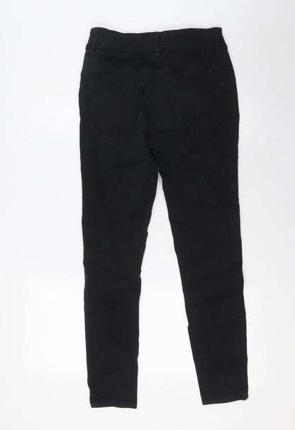 Womens UK Size 8 Marks and Spencer Regular Fit Skinny Black Jeans