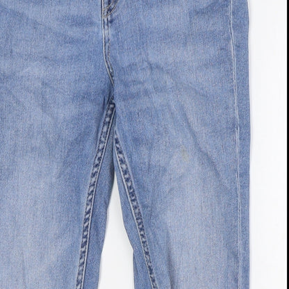 Womens UK Size 8 H&M Regular Fit Skinny Blue Jeans