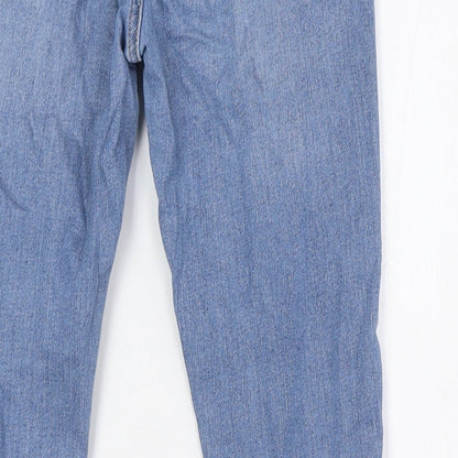 Womens UK Size 8 H&M Regular Fit Skinny Blue Jeans