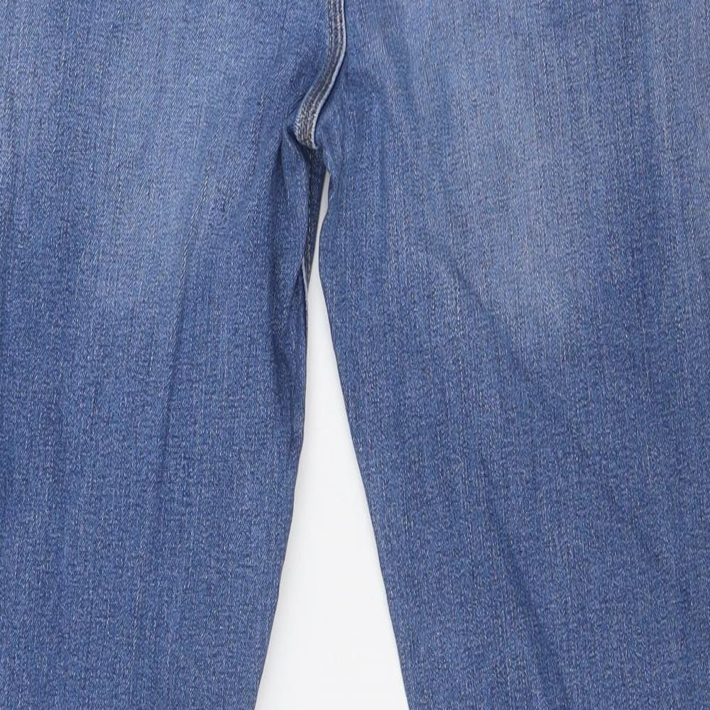 Mens UK Size 30 in River Island Regular Fit Skinny Blue Jeans