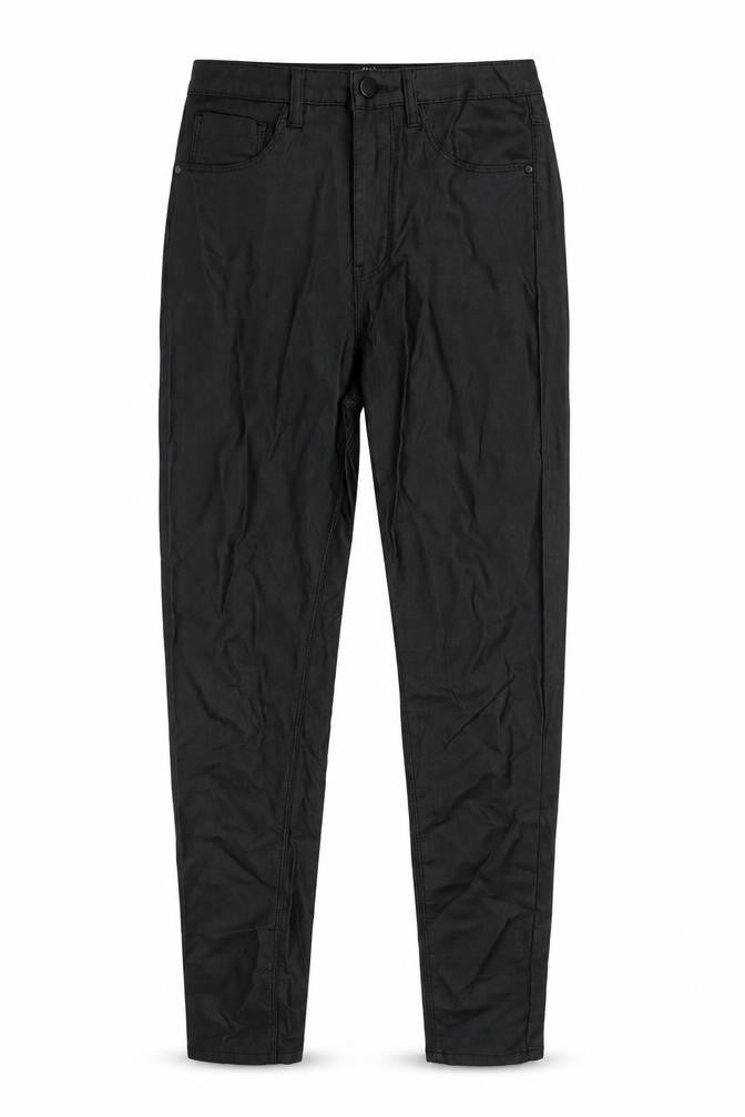 Womens UK Size 8 Quiz Regular Fit  Black Trousers