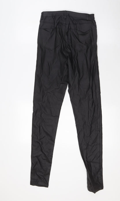 Womens UK Size 8 Quiz Regular Fit  Black Trousers