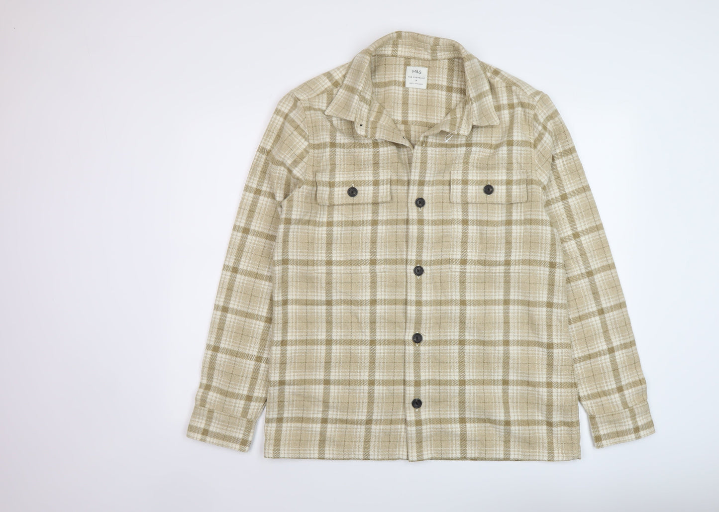 Mens UK Size M Marks and Spencer Beige Jacket