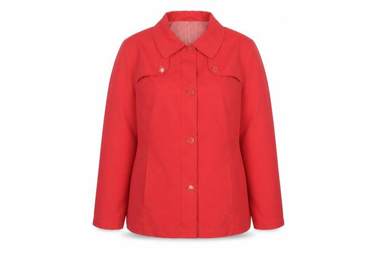 Classic Womens Pink Jacket Size 16 Button